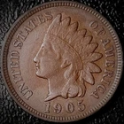 1905 Indian Head Cent - VF - 1C