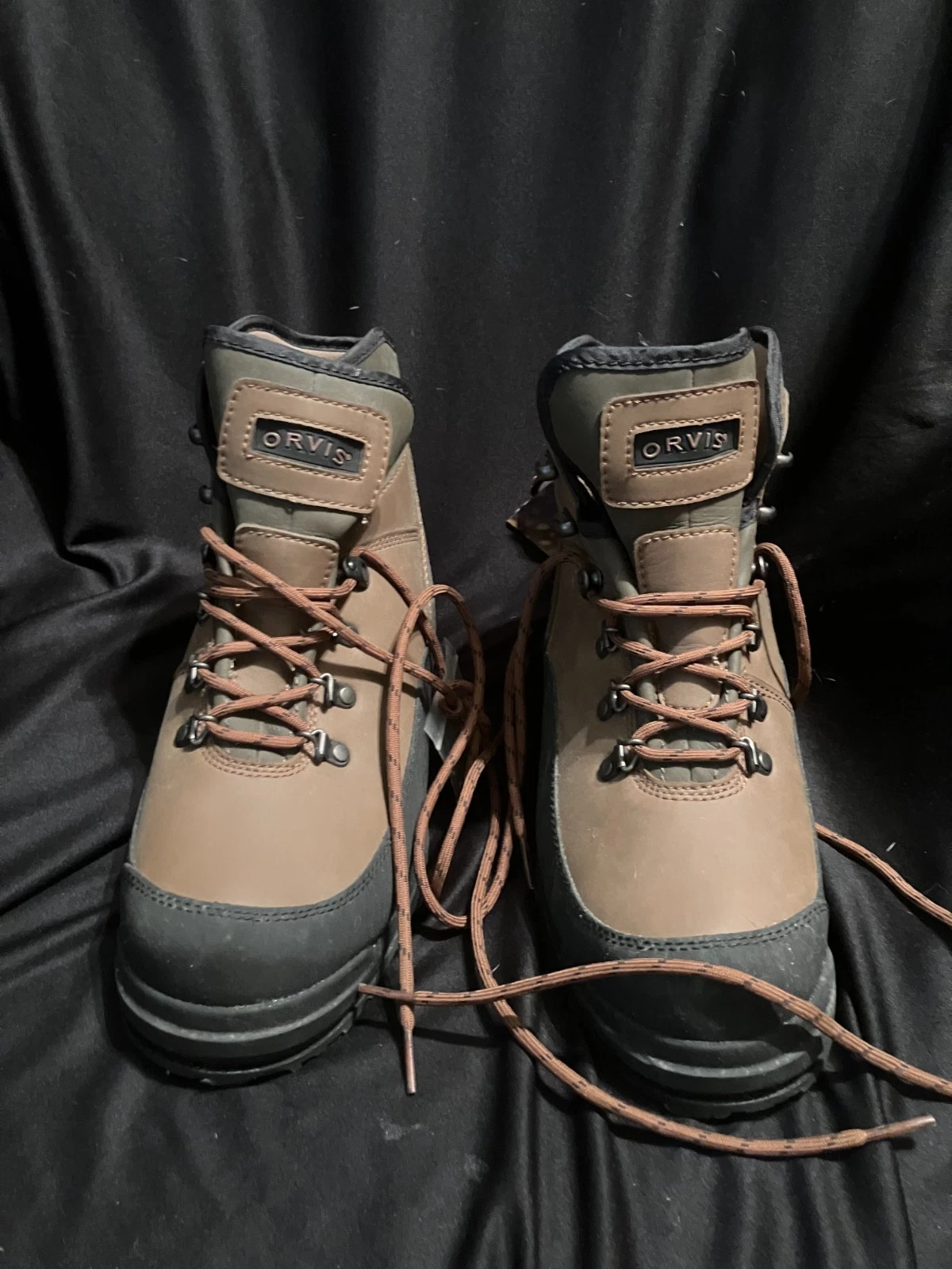 Orvis River Guard Fishing boots with ExoTrax Soles Size 8