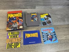 Punch-Out (Nintendo Nes, 1990) Classic Series Complete CIB Manual /inserts