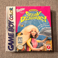 Barbie Ocean Discovery Nintendo Game Boy Color GBC 1999 New Factory Sealed