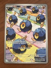 Roggenrola 127/086 Sv: White Flare Holo Illustration Rare 2025 NM+ on eBay