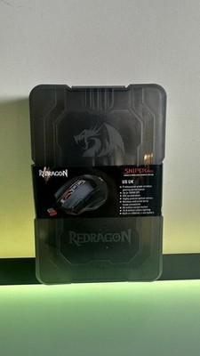 Redragon Sniper Pro Wireless Gaming mouse, Black (M801P-RGB)