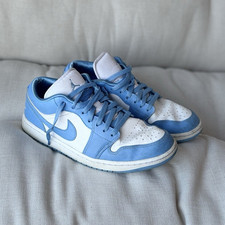 Jordan Air Jordan 1 Low Low-Top Sneaker blau/weiß US 11,5 EU 44 AQ9944-441