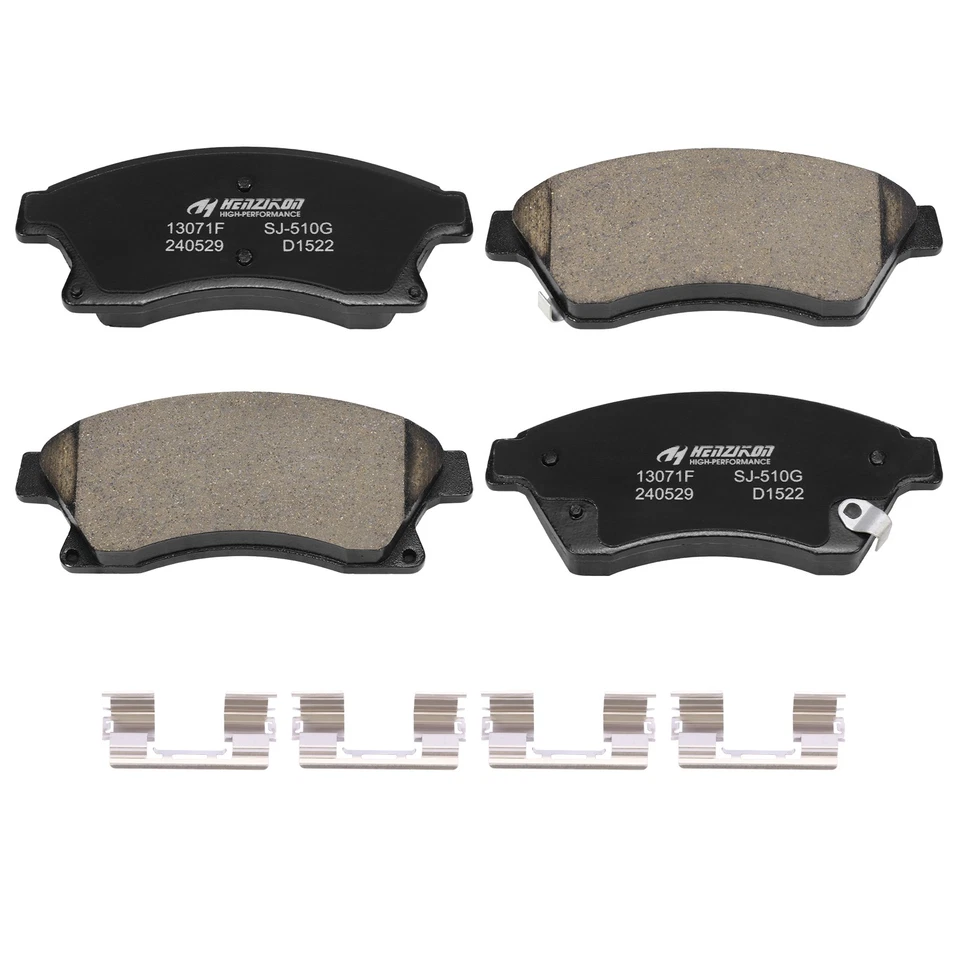 Pastillas de freno delanteras de cerámica para Chevrolet Sonic 2012-2017 1,4 L 1,6 L 1,8 L Foto 2 de 4