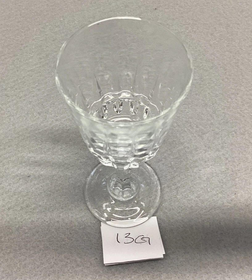 Cristal d'Arque Durand Chantelle Сердечное Стекло - 4,5" Высокий набор из 16 - Изображение 4 из 4