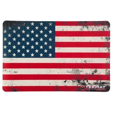 TekMat Cleaning Mat Pistol Size 11"x17" Old Glory Red/White/Blue 612409971166