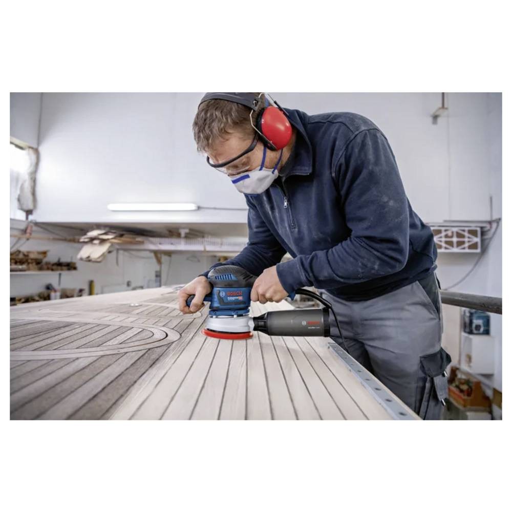 Ponceuse excentrique Bosch Professional GEX 400 W ponçage bois 150 mm
