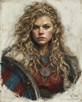 8x10 Fine Art Print - Original Character Illustration - 537176901