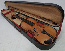 Antique Vintage Copy of Giovan Paola Maggini Violin With Case Bow Repair Needed