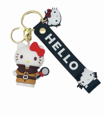 NWOT Hello Kitty 3D Keychain - Detective