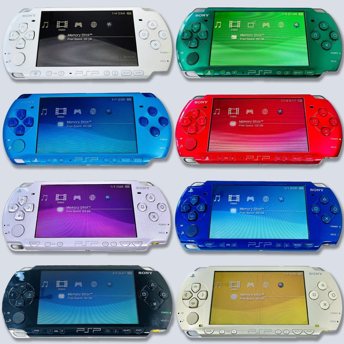 Sony PSP 1000, 2000, 3000 Console - Fully Tested - 1 Year Warranty