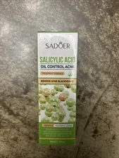 New Sadoer Salicylic Acid Oil Control Acne - Sealed Exp. 05/2026 Free Ship