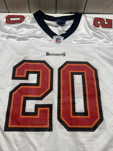 Ronde Barber Tampa Bay Buccaneers #20 Jersey Reebok On Field NFL Equipment Sz L - Picture 7 of 9
