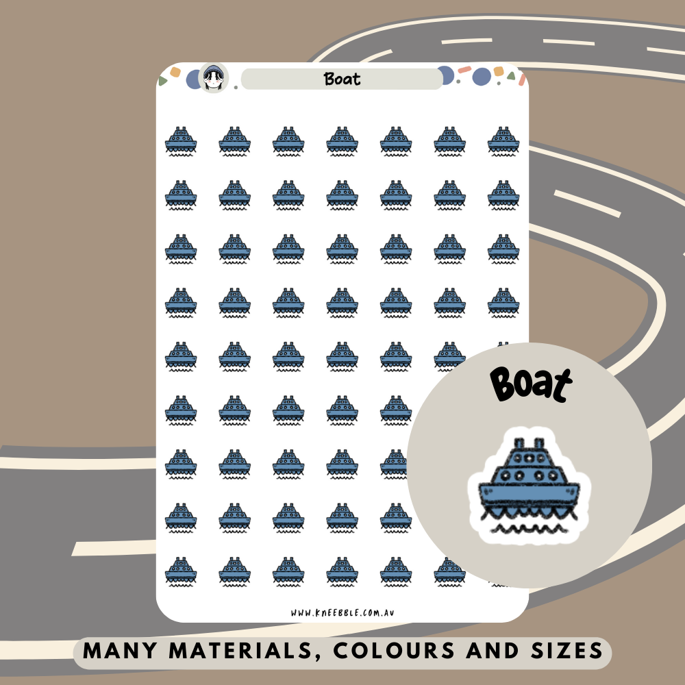 Boat Planner Stickers
