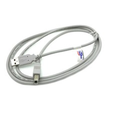 6' USB Cable WHT for HP DESKJET INK ADVANTAGE 1510 1515 2546 2548 4645