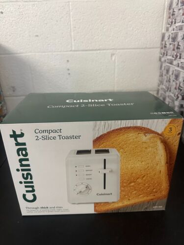 Cuisinart CPT122 Compact 2 Slice Toaster - White
