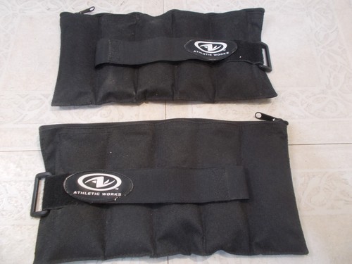 Ankle Wrist Weight Athletic Works 5-Pound Total (2.5 Each) Weight is Adjustable
