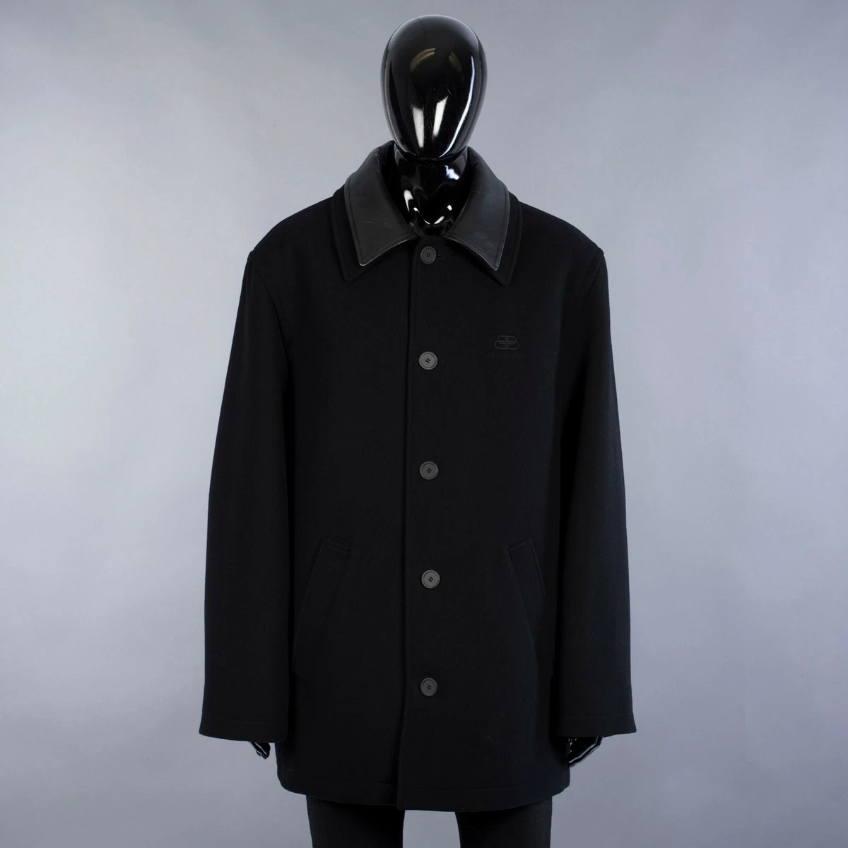 Balenciaga wool coat sale