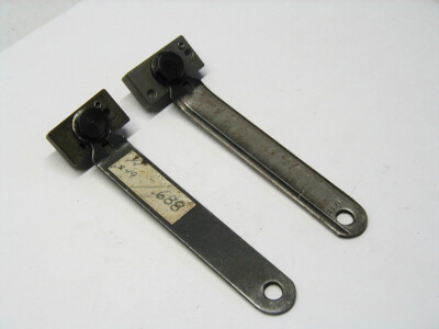 (2) Monogram Nutplate Drill Jig w Interchangeable Pilots 1'' & .688 Nut Plates