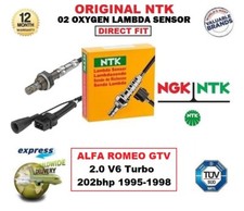 NGK NTK O2 OXYGEN LAMBDA SENSOR for ALFA ROMEO GTV 2.0 V6 Turbo 202bhp 1995-1998