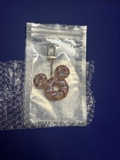Baublebar Disney Mickey Mouse Donut Keychain Bag Charm NEW