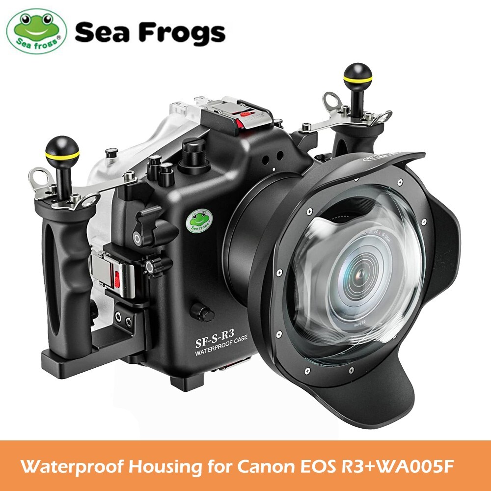 Dome Port Canon M50 Waterproof Underwater Housing Canon M50