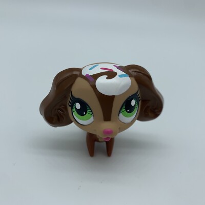 LITTLEST PET SHOP Dog Sprinkles Hasbro 31681 Brown LPS Puppy Sweet