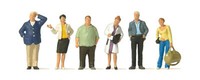 Preiser 10734 Wartende Bahnreisende Figurenpackung Ho Neu