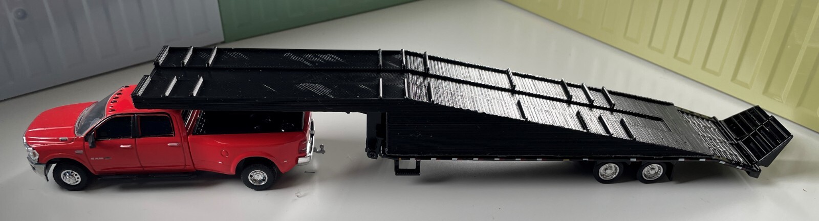 Ruote Arkon fuoristrada stampate in 3D 1/64 Greenlight/m2 (cerchio e