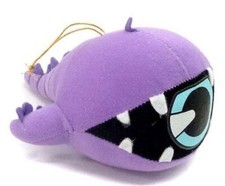 Peluche Feio Sega Girino- 3x3 Yeux Du Sud -18 CM Violet Neuf Souple Toys Plush