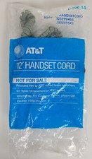Vintage NOS AT T 12' Handset Spring Cord Moss Green H4DU 51