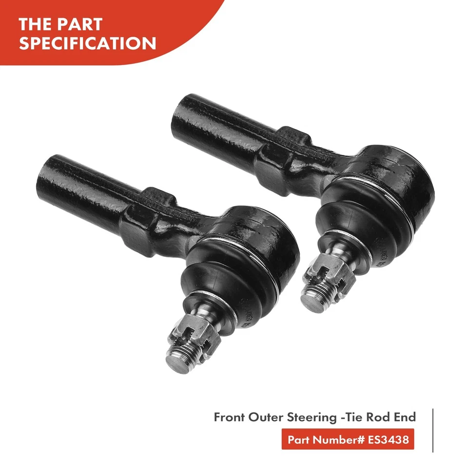 Kit de extremo de varilla de amarre y piñón de dirección asistida para Nissan Altima 2002-2004 2,5 L Foto 4 de 4