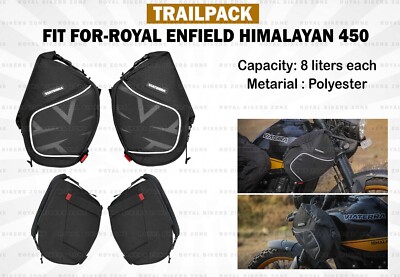 Passend für Royal Enfield New Himalayan 450 ''Left & Right TrailPack Pair''