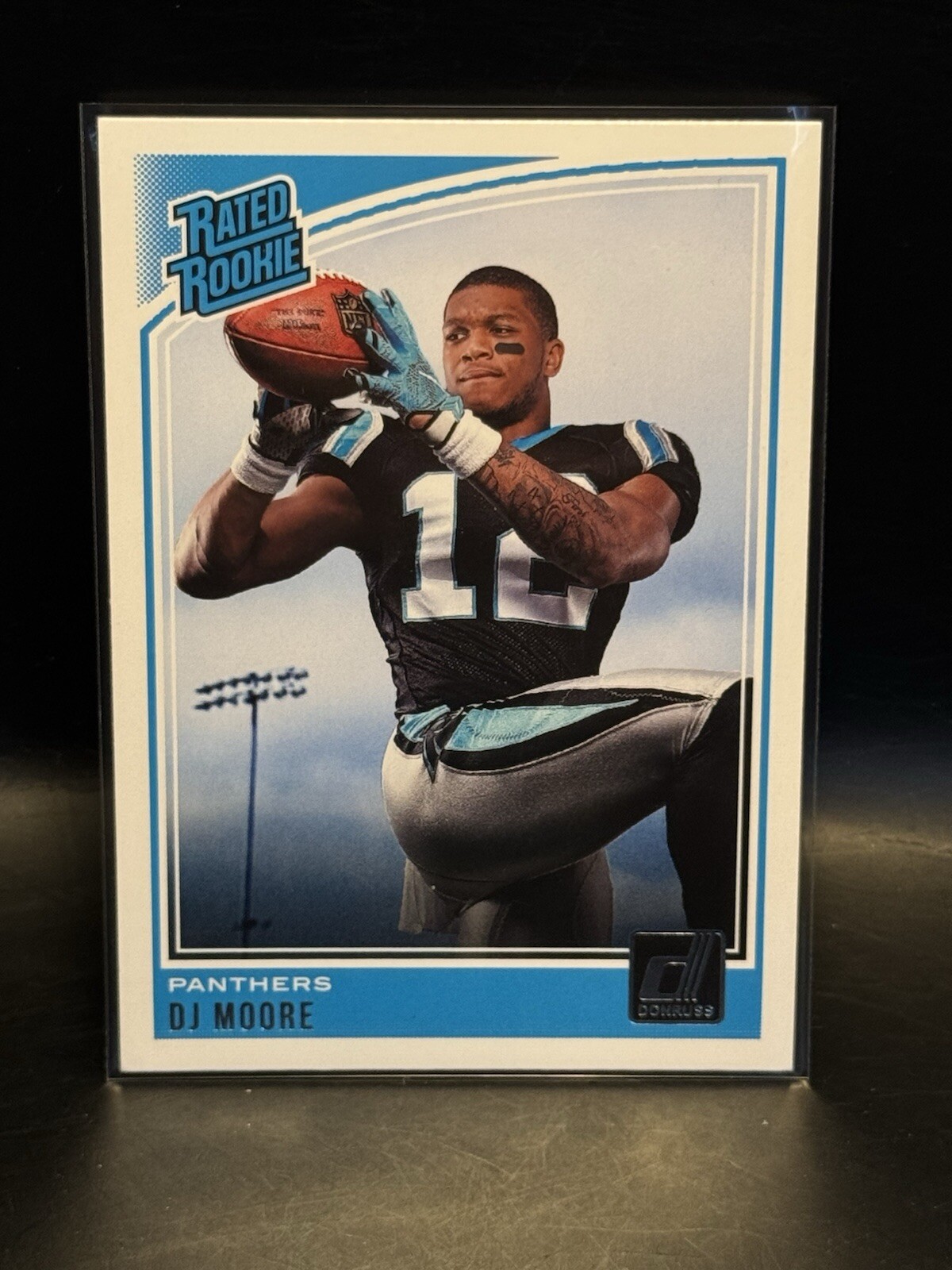 DJ Moore 2018 Donruss Football Rated Rookie Carolina Panthers #316