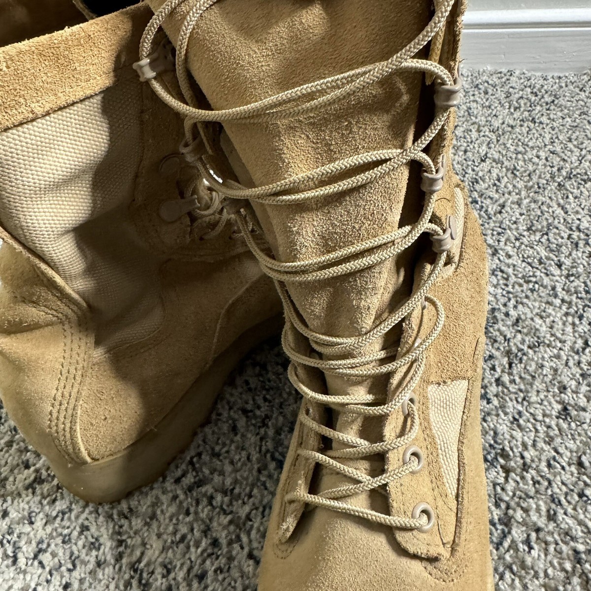 Belleville Tan Camel Gore Tex Infantry Combat Boot Size 5 W Men