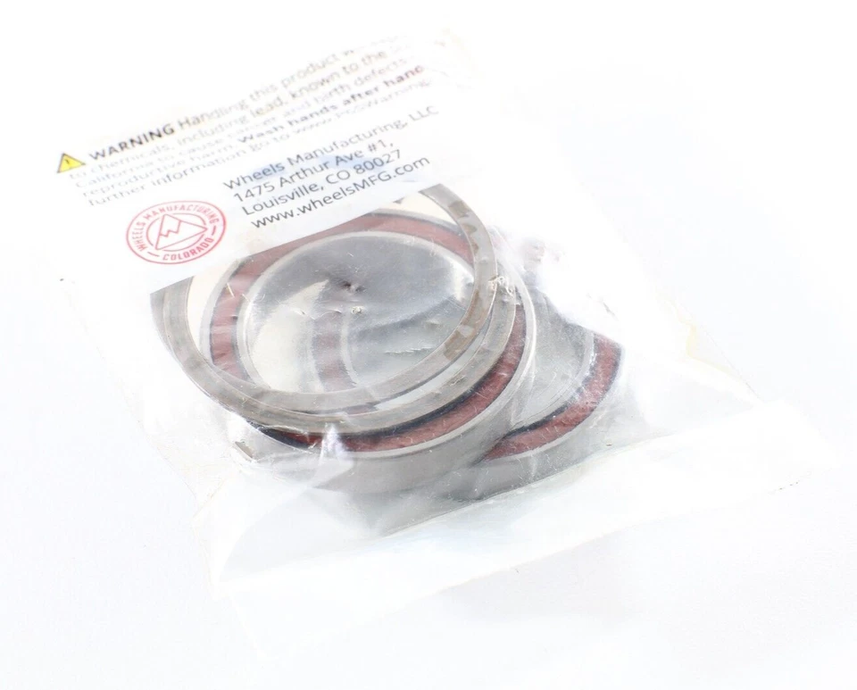 NEW Wheels Manufacturing BB30 Angular Contact Bearing and Clip Kit - Image 3 of 4