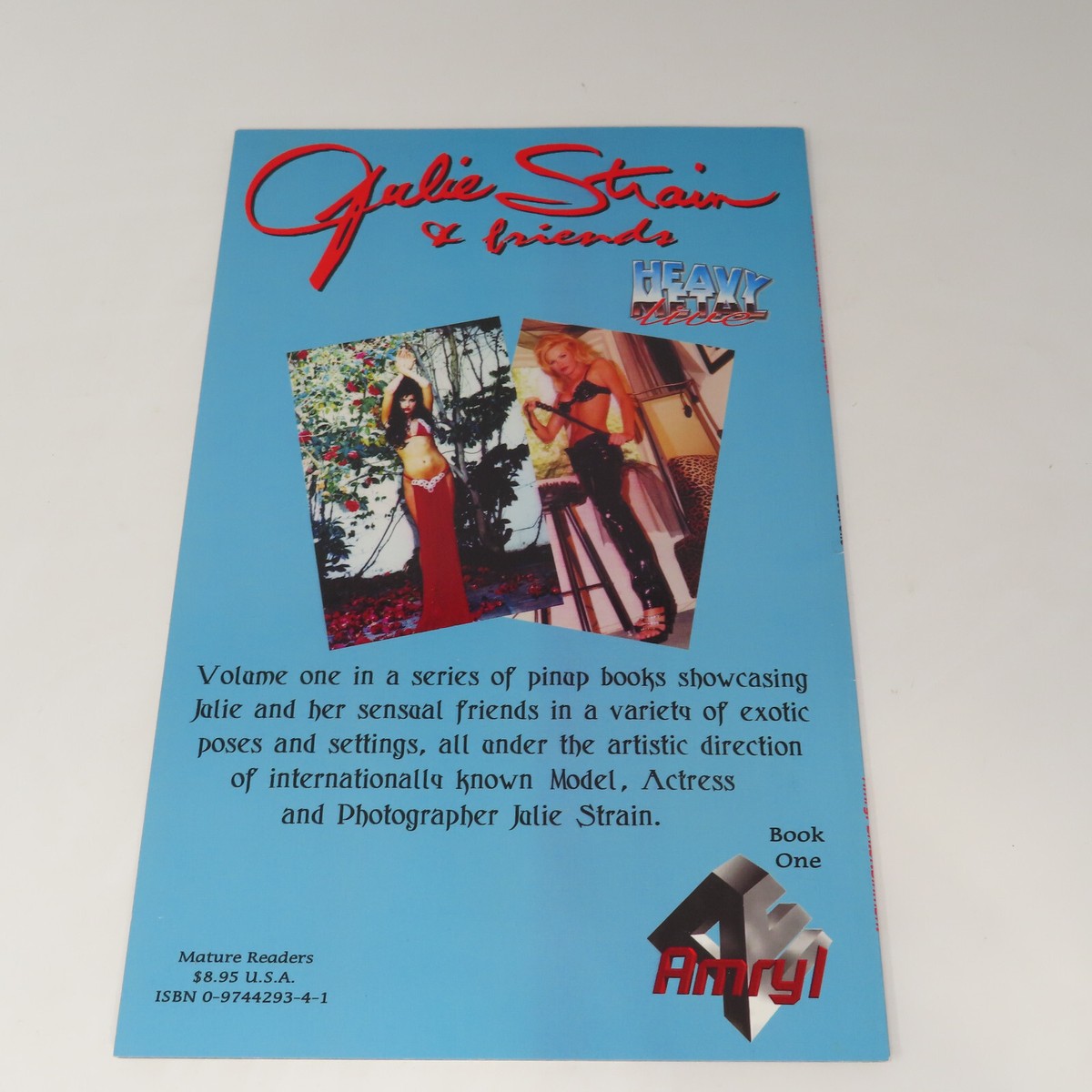 Julie Strain & Friends Heavy Metal Live Book ONE 1 2003 Tour