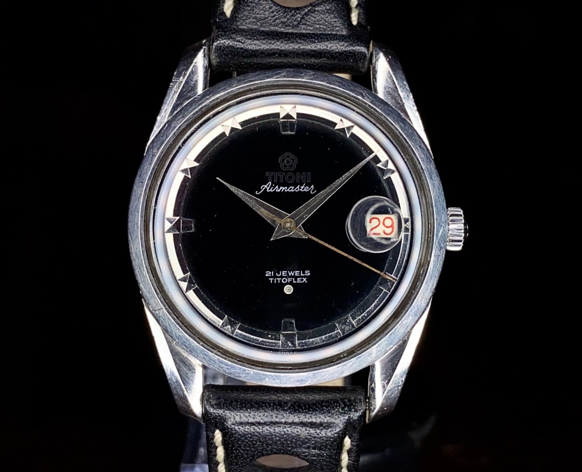 titoni エアマスター ビンテージ 60年代 titoni エアマスター ビンテージ 60年代