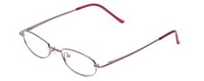 Calabria Metal Flex KIDS 1001 Oval Reading Glasses 0.75 Shiny Lavender Purple G