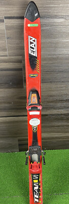 Elan Team Racing Skis Red  Made In Slovenia | Used Youth 37 Inch 94CM