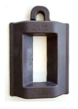 6 X Pallet Truck Chock Stop Holder For Warehouse Lorry Van Wagon Non Slip Black