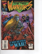 Marvel Comics The New Warriors Volume 1 #54 VF+