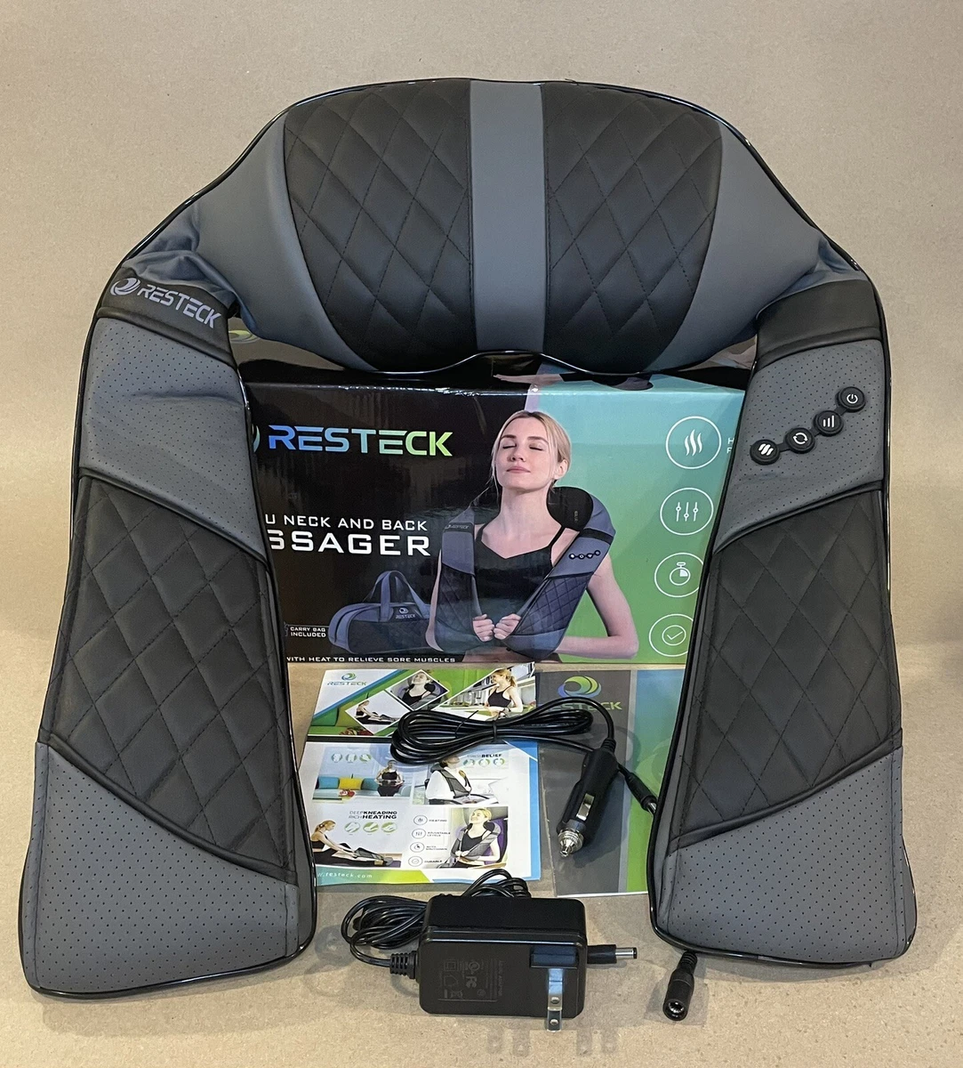 RESTECK Shiatsu Kneading Shoulder & Neck Massager - Product Review