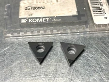 Komet PCD Turning Inserts TOEX 140305FN (W30 26990.05510) PKD5510 (2 Pieces)