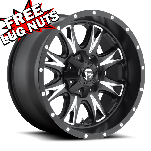 18 inch 18x9 FUEL D513 THROTTLE BLACK wheel rim 8x6.5 8x165.1 +1 eBay
