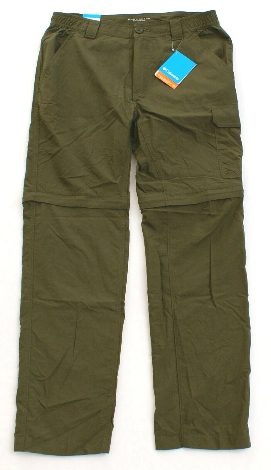 Columbia Green Smith Creek Convertible Pants Shorts Men's NWT