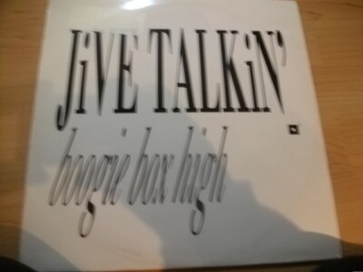 Boogie Box High, Jive Talking, 12'' Vinyl Record