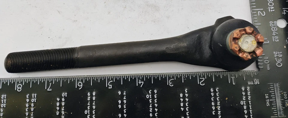 Camión Dodge D100 Ramcharger Plymouth TRW ES428L extremo de varilla de amarre exterior 72-78 nuevo de stock Foto 2 de 3