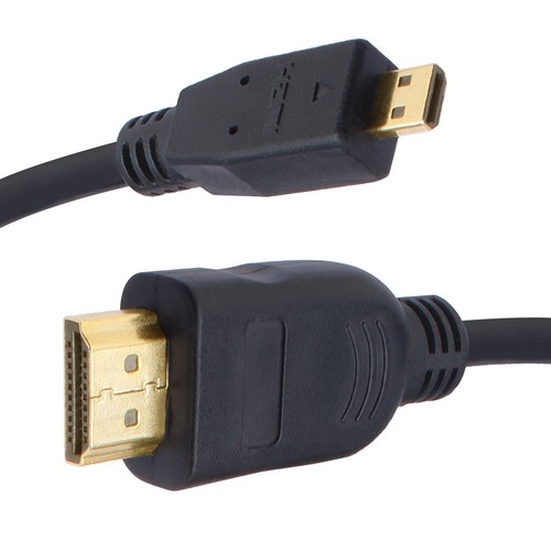 3M 10FT HDMI Male to Micro HDMI Male Converter Adapter Connector HD TV Camera - Picture 2 of 10