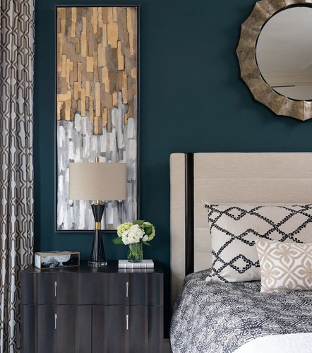 Gotham Round Wall Mirror Antique Champagne Oversized 41 In ~ Uttermost 06048 - Picture 7 of 7